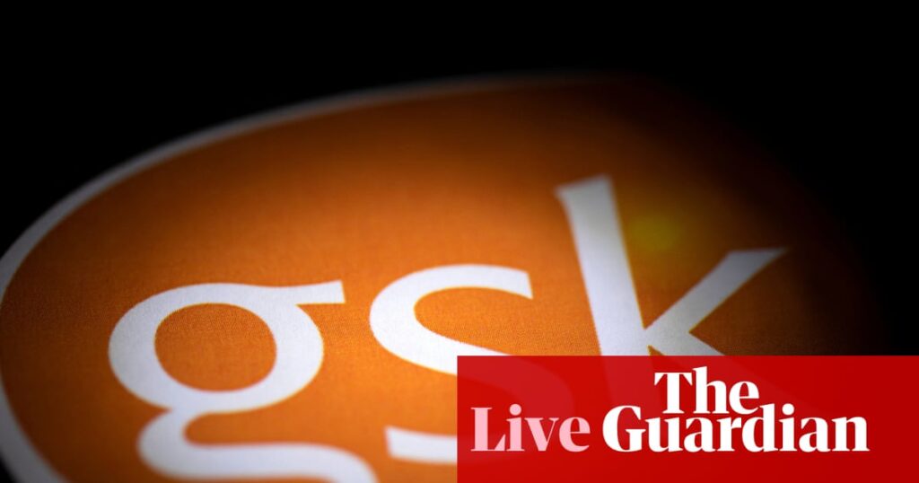 Pharma shake-up: GSK shares rise 3% after surprise change of CEO; AstraZeneca announces New York stock market listing – business live | Business
