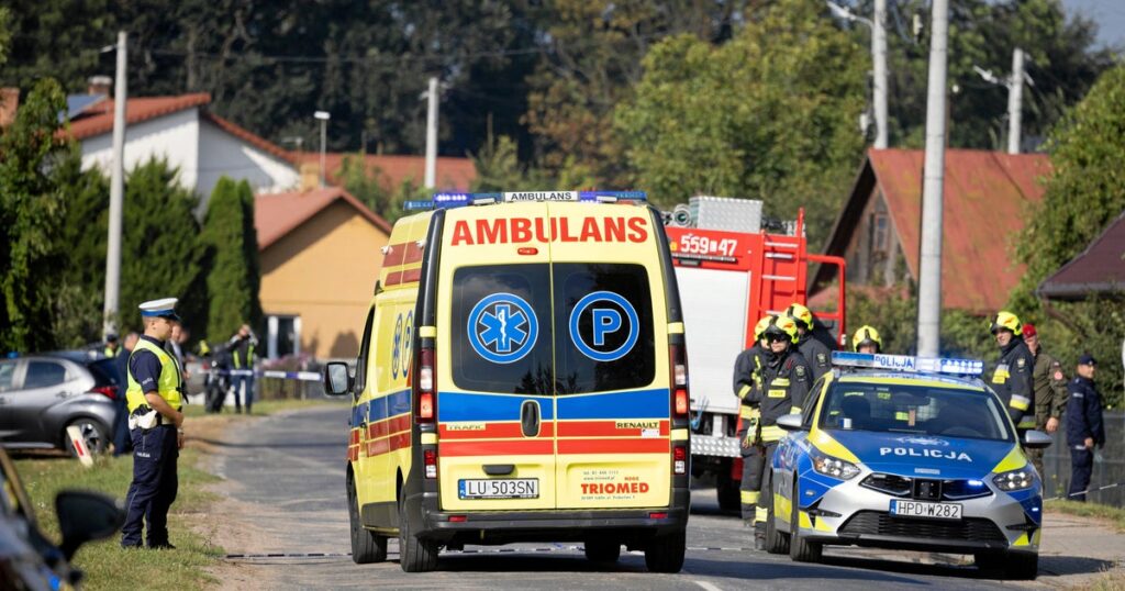 Poland says Russian drones shot down in its airspace during attack on Ukraine