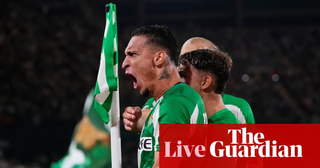 Real Betis 2-2 Nottingham Forest, Red Star Belgrade 1-1 Celtic: Europa League – live | Europa League