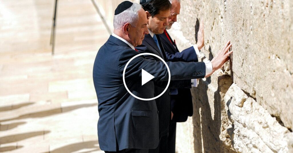 Rubio Is Skeptical of Gaza Deal During Jerusalem Visit