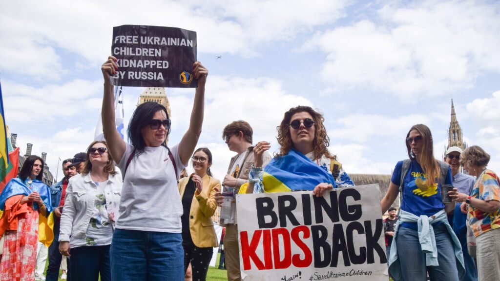 Russia gives Ukrainian kids military training: Yale researchers : NPR