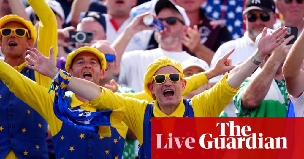 Ryder Cup: USA 3½-8½ Europe – visitors extend lead after foursomes | Ryder Cup 2025