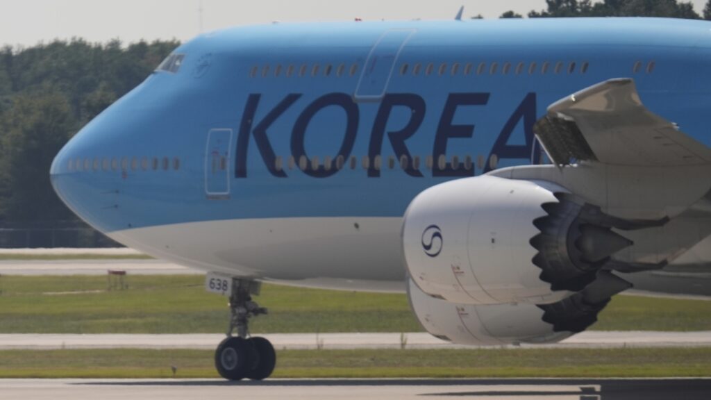 South Korean Hyundai workers detained in raid leave Atlanta on flight home : NPR