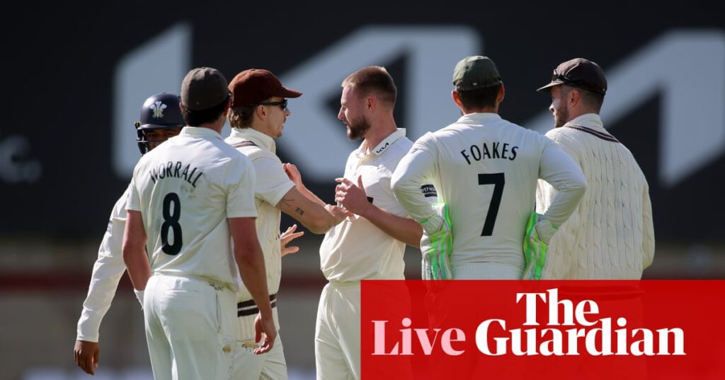 Surrey v Nottinghamshire, Sussex v Yorkshire, and more: county cricket, day one – live | County Championship