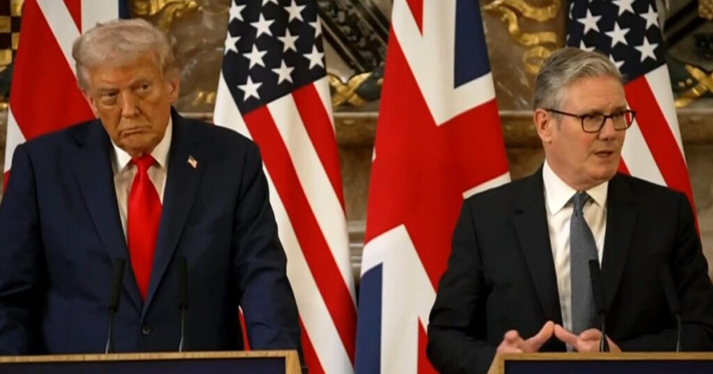 Trump praises royal hosts but clashes with U.K. on foreign policy