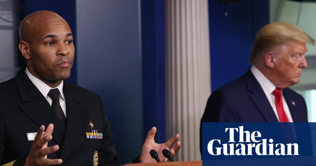 Trump’s former surgeon general urges president to fire RFK Jr | Robert F Kennedy Jr