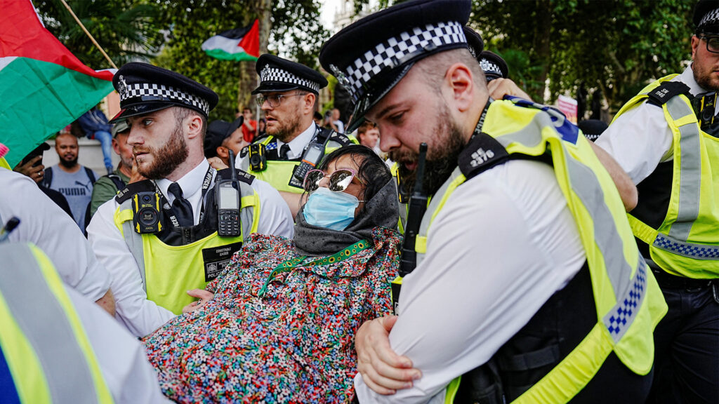 UK protesters are not backing down over Palestine | Gaza UK protesters are not backing down over Palestine | Gaza