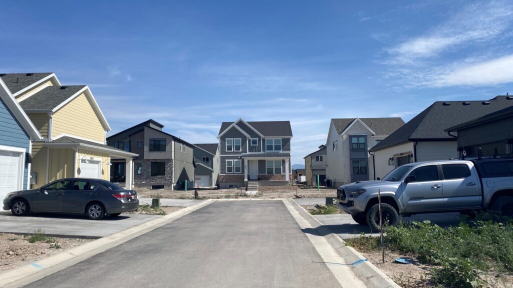 Utah has a target to build more starter homes : NPR