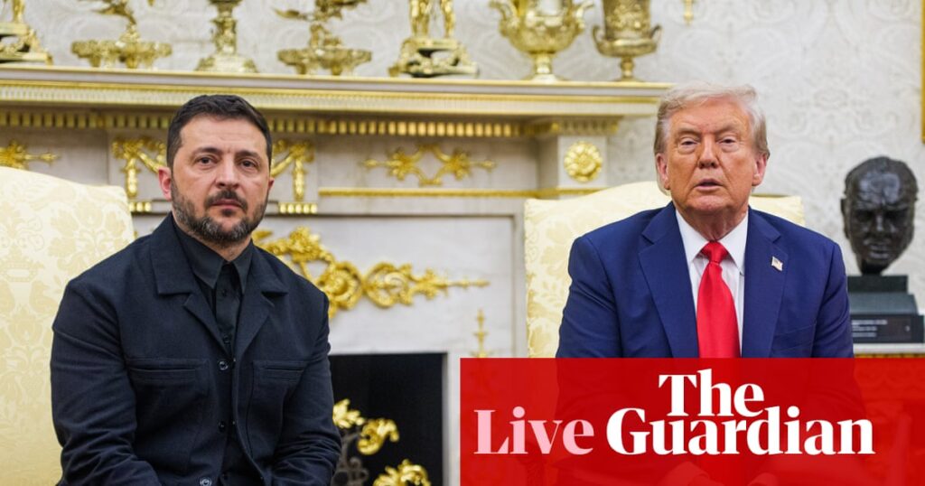 Zelenskyy says 3,500 drones launched at Ukraine this month as he calls for Trump to take ‘clear position’ on Russia — Europe live | Ukraine