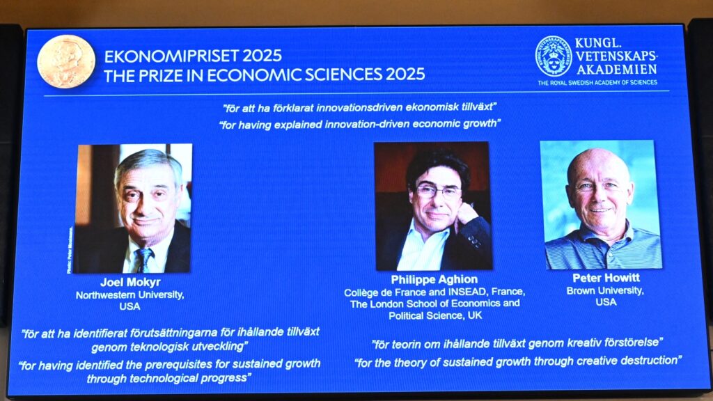 A Nobel Prize for explaining when technology leads to growth : NPR
