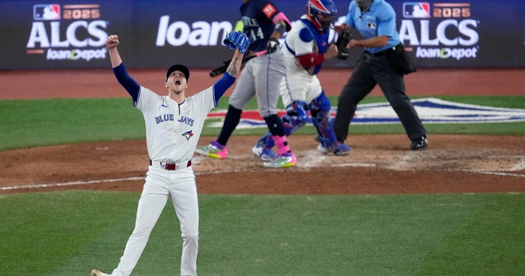 Blue Jays beat Mariners in Game 7 of ALCS, now face Dodgers in World Series