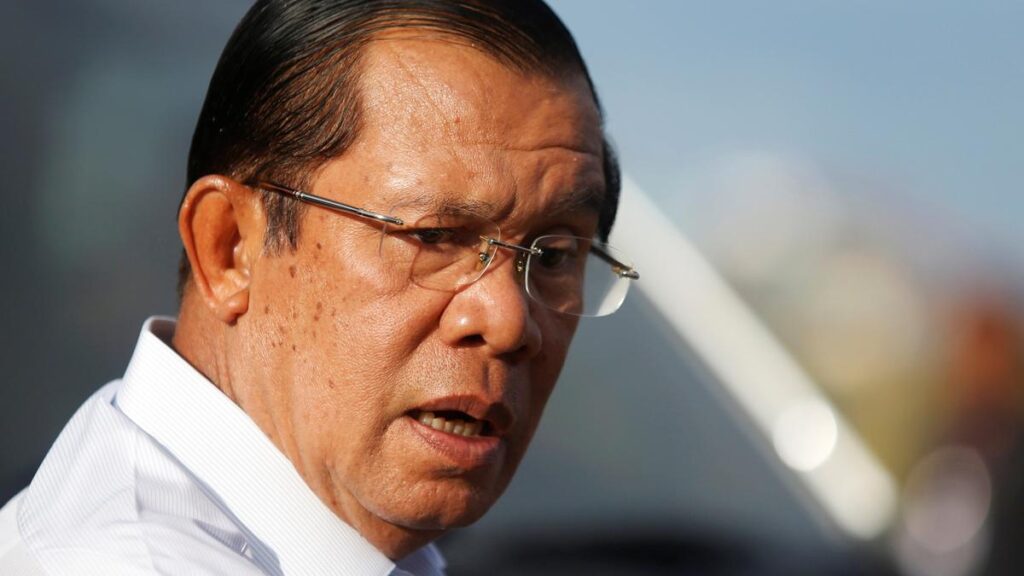 Cambodian ex-PM rails against 'immoral' Thai target shooting video