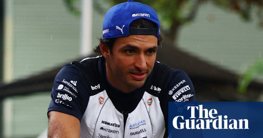Carlos Sainz hits out at F1 broadcasters’ coverage of ‘celebrities and girlfriends’ | Formula One