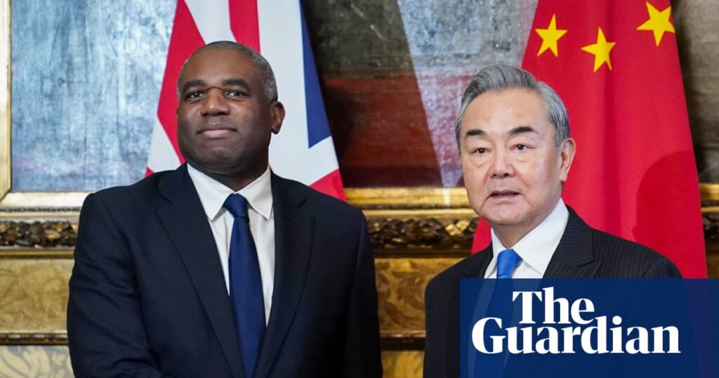 China threatened to retaliate against UK over foreign influence rules | UK security and counter-terrorism