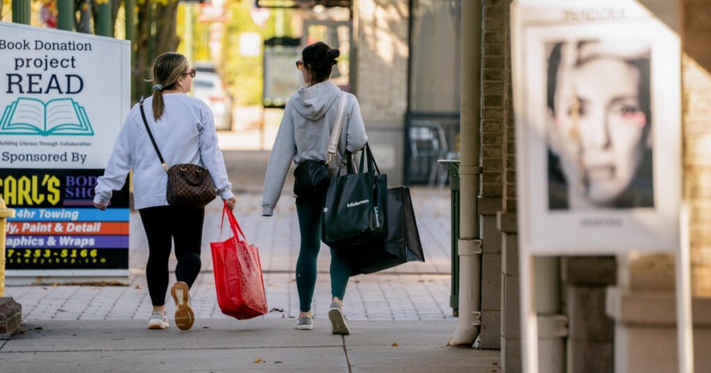 Consumer confidence dipped in October as inflation concerns persist