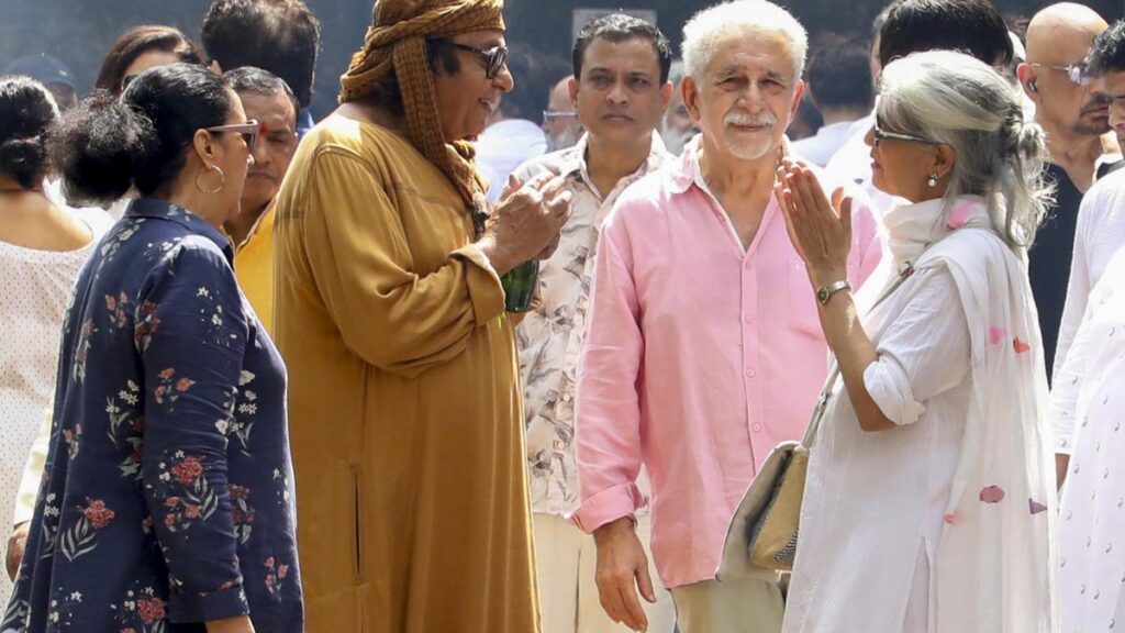 Film and TV personalities pay tribute to actor Satish Shah