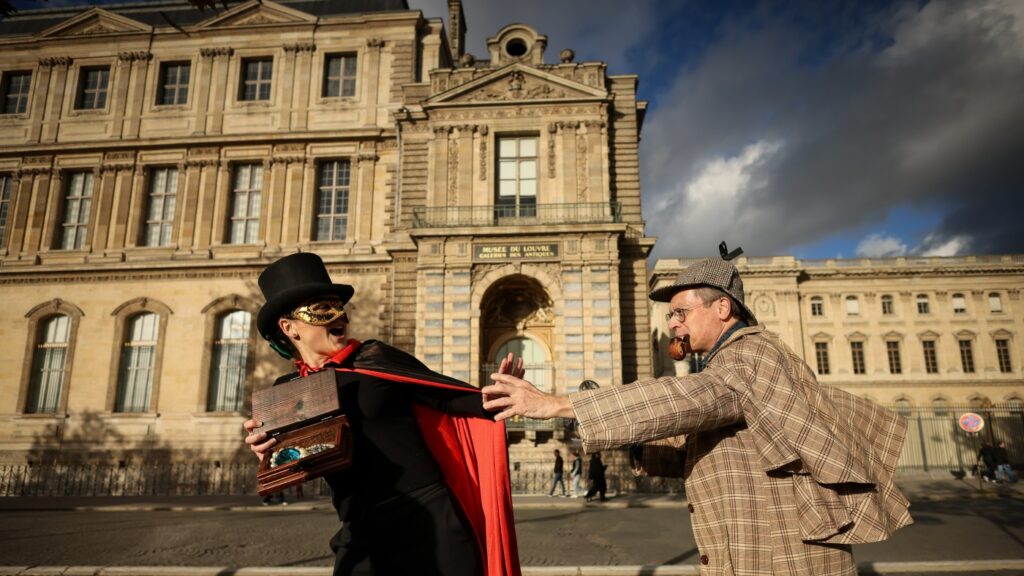 First, came the Louvre heist. Then came the memes : NPR