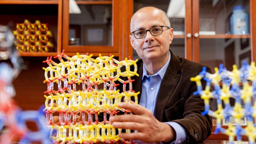 From refugee to Nobel: Yaghi hails science’s ‘equalising force’ From refugee to Nobel: Yaghi hails science’s ‘equalising force’