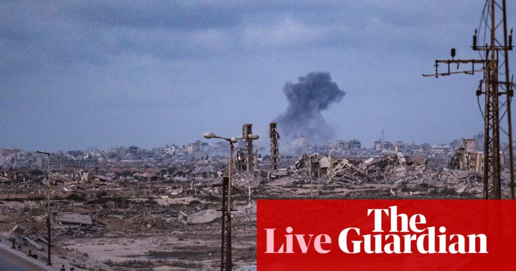 Gaza ceasefire talks live: Israeli airstrikes continue with negotiations due to begin in Egypt | Israel