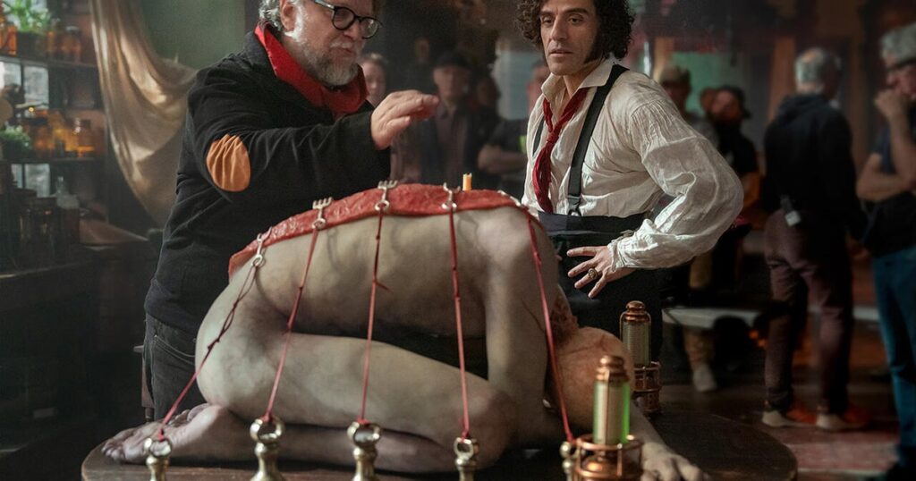 Guillermo del Toro on "Frankenstein" and remaking a monster