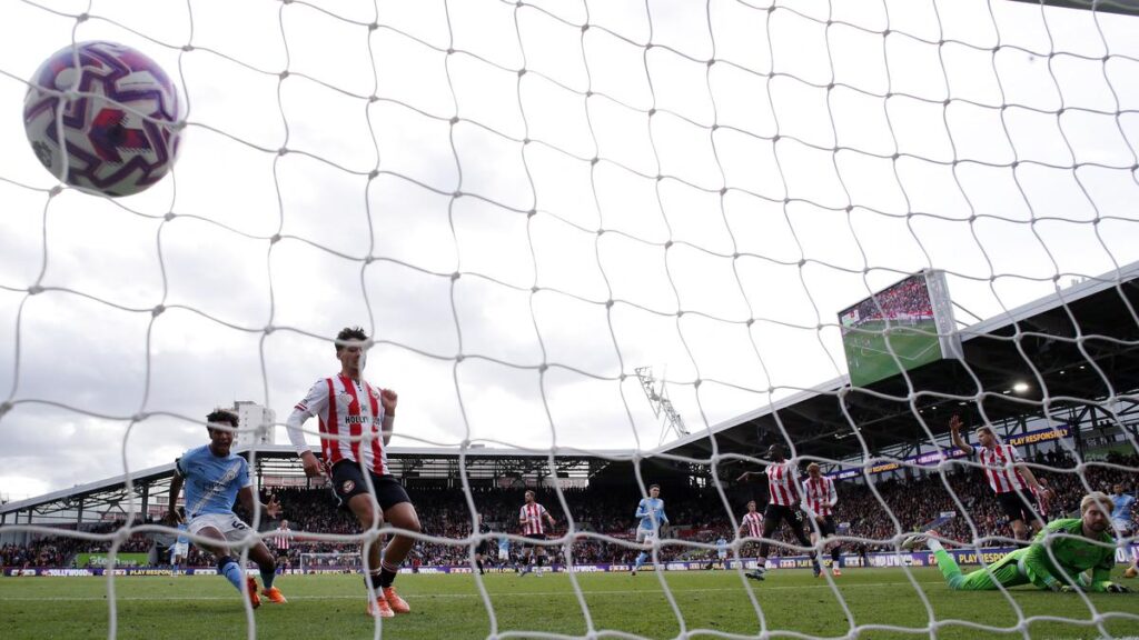Haaland seals narrow win for Man City at Brentford