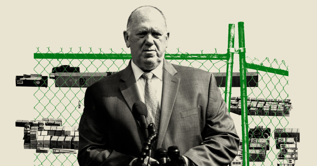 How Companies Sought Connections to Border Czar Tom Homan — ProPublica