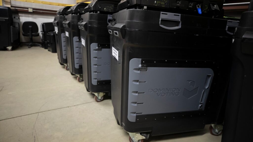 Is Dominion Voting Systems transforming? It depends : NPR