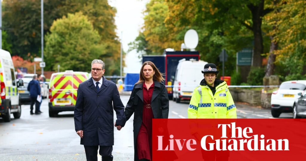Manchester synagogue terror attack victim died after accidental police shooting – latest updates | UK news Manchester synagogue terror attack victim died after accidental police shooting – latest updates | UK news