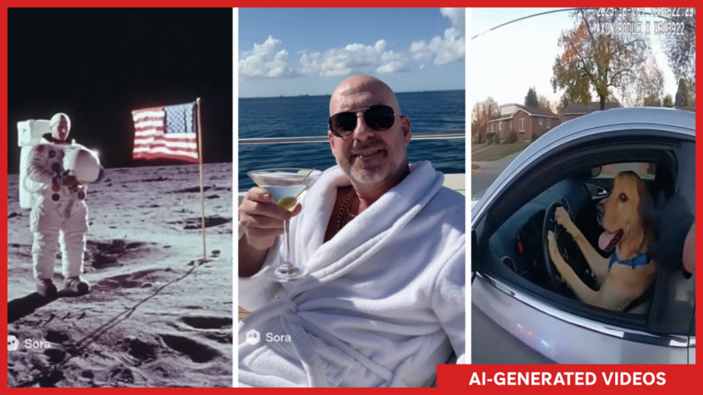 OpenAI's Sora ushers in the age AI-generated social media : NPR