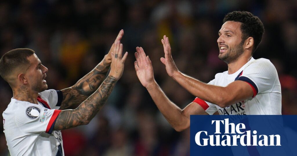 Paris Saint-Germain stun Barcelona with late Gonçalo Ramos winner | Champions League
