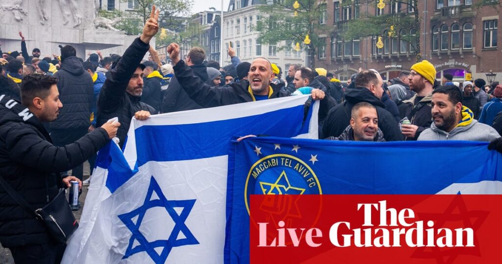 Police commissioner calls for review of Maccabi Tel Aviv fans’ ban from UK match after PM’s criticism – politics live | Politics