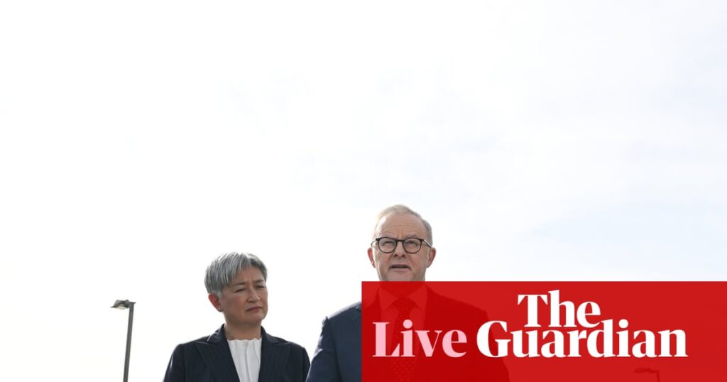 Politics live: Albanese and Wong welcome first phase of Gaza peace plan and thank Donald Trump | Australia news