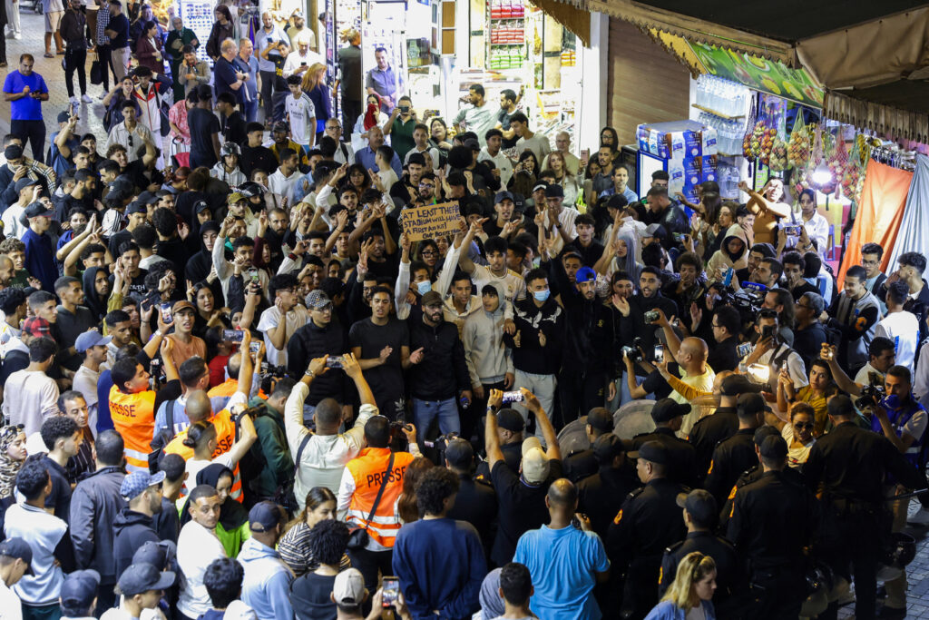 Protesters and police clash as Morocco unrest escalates | Protests