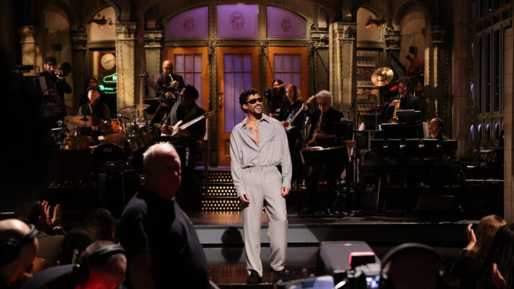 SNL roasts Trump in season premiere, as Bad Bunny addresses Super Bowl criticism : NPR