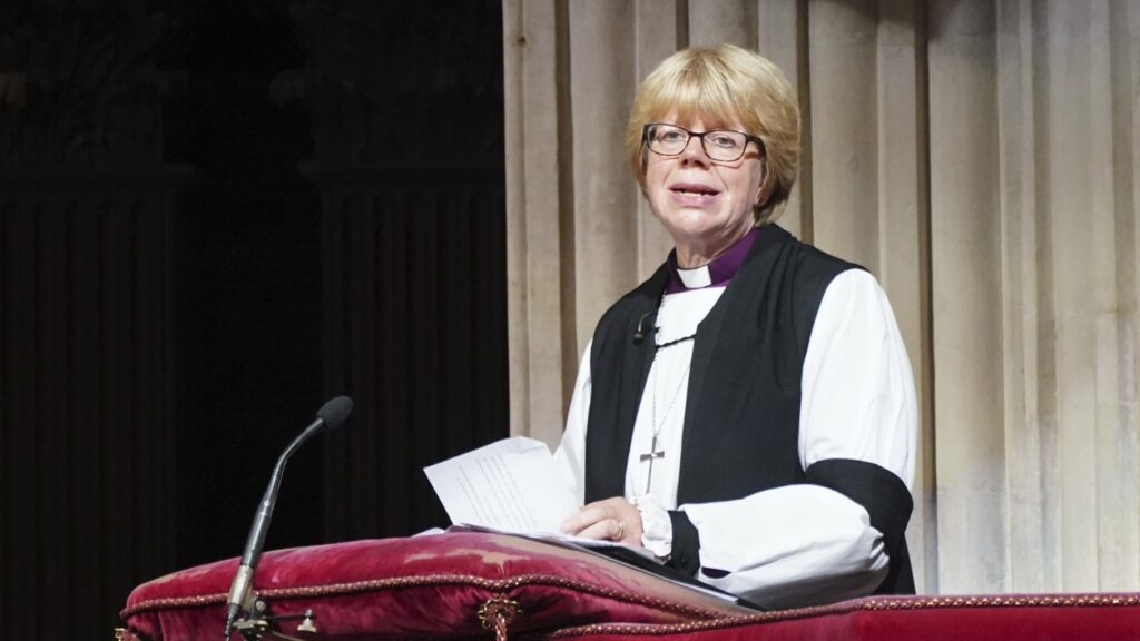 Sarah Mullally named first woman Archbishop of Canterbury : NPR