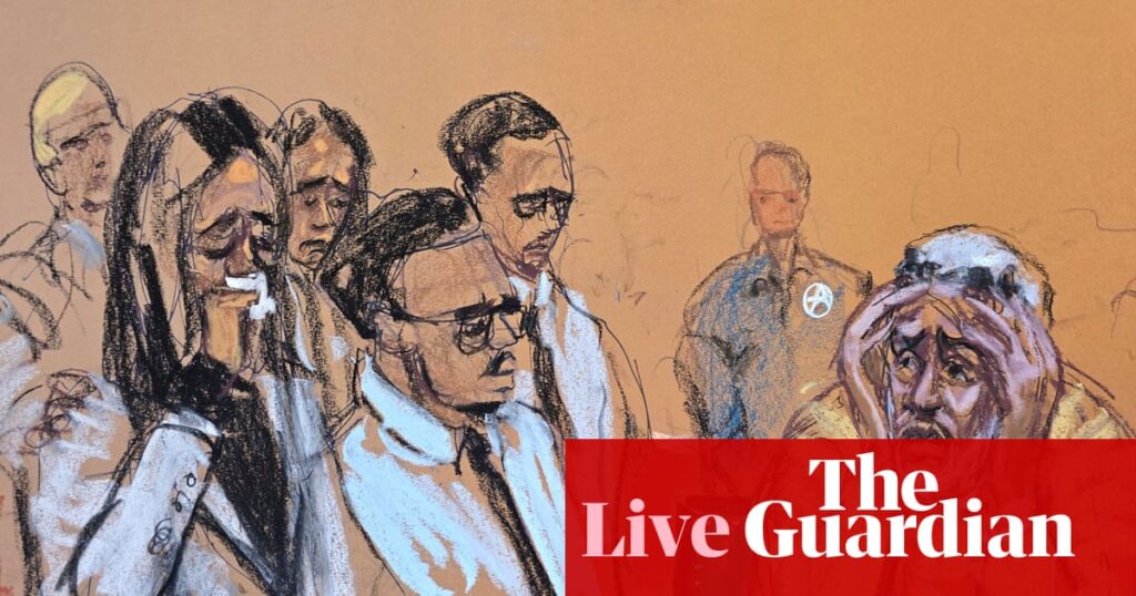 Sean ‘Diddy’ Combs sentenced to more than four years in prison and given $500,000 fine – live updates | US news