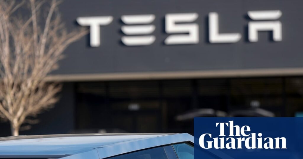 Tesla sued by family of California teenager killed in fiery Cybertruck crash | US news