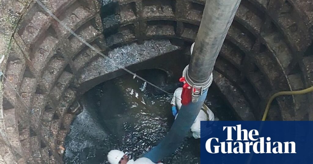 Thames Water removes 100-tonne fatberg from west London sewer | Environment Thames Water removes 100-tonne fatberg from west London sewer | Environment