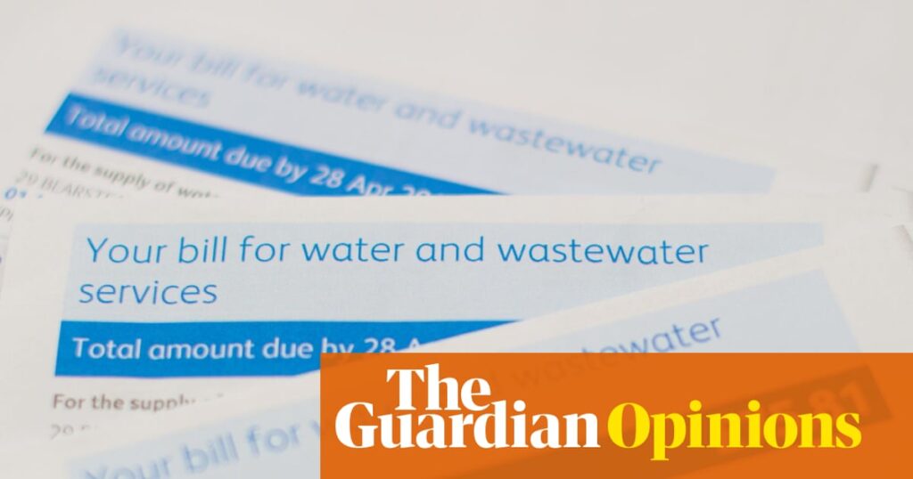The bills are water torture – and so is the regulatory process in England | Nils Pratley