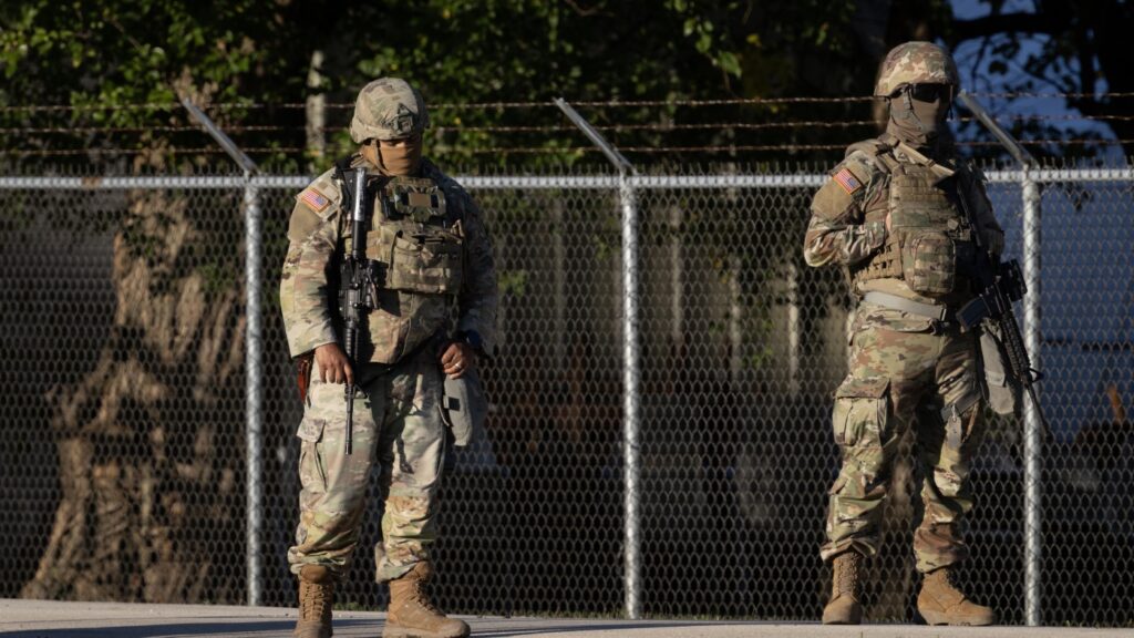 Trump asks Supreme Court to allow National Guard deployment in Illinois : NPR