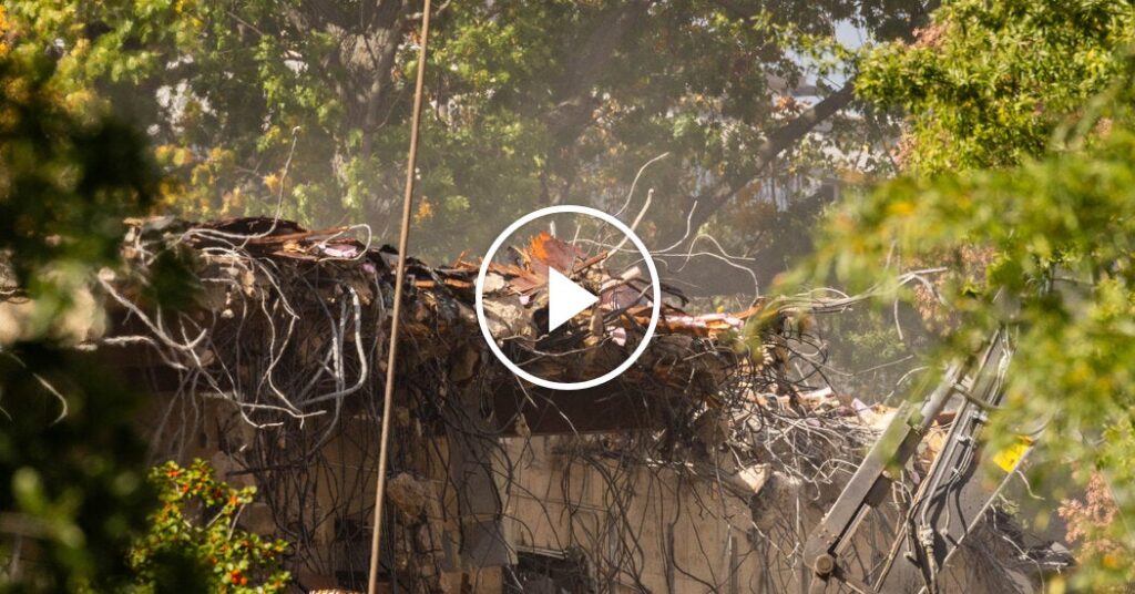 Trump to Demolish Entire East Wing of White House