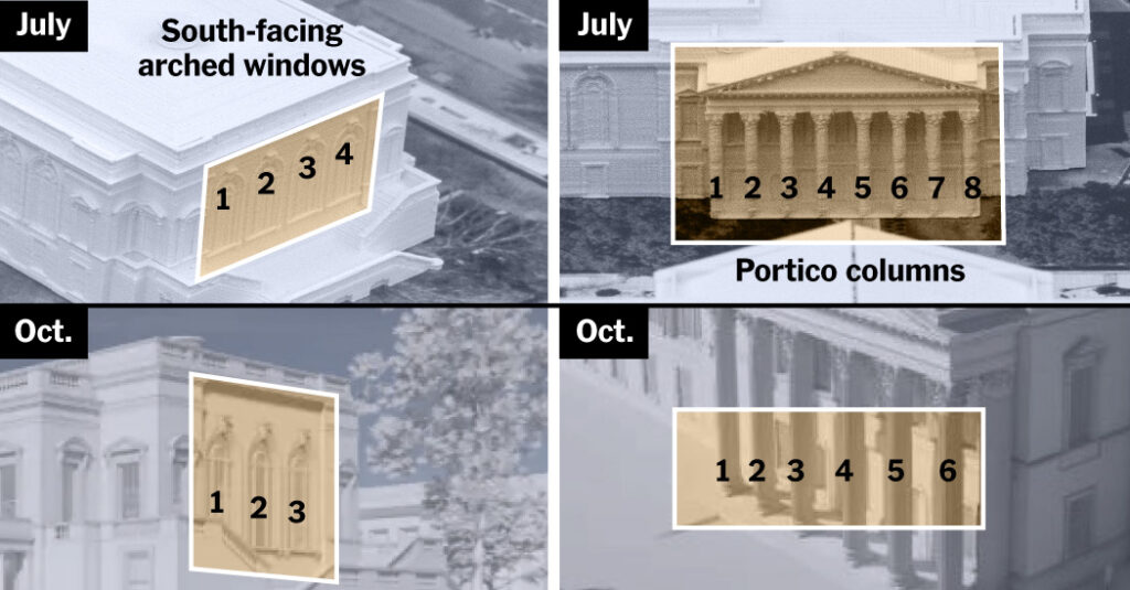 Trump's Plans for the East Wing Keep Changing. Here's a Look.