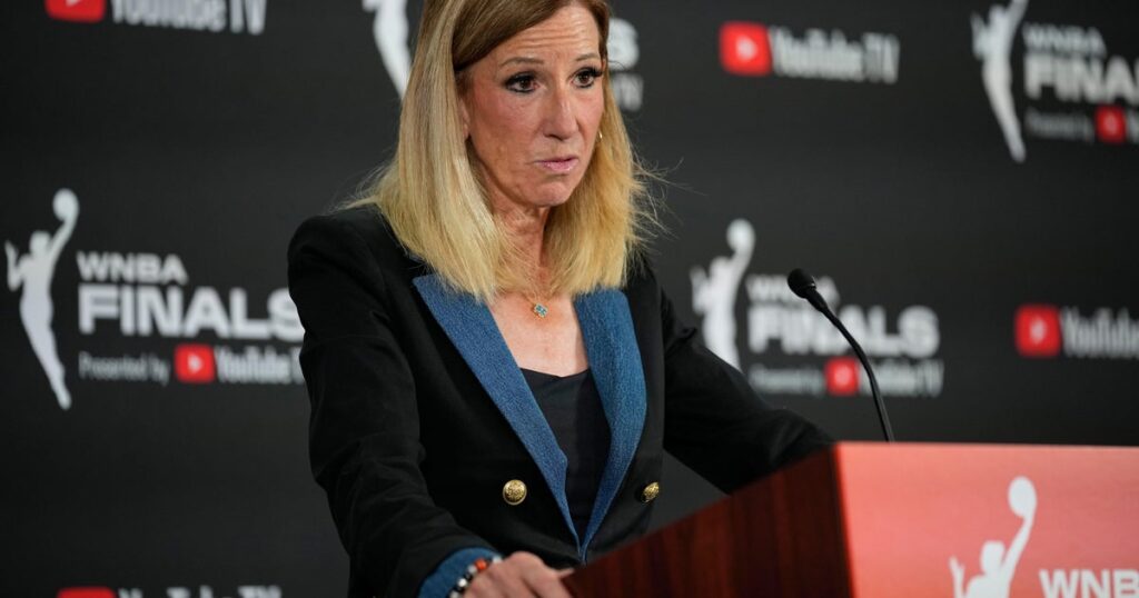 WNBA Commissioner Cathy Engelbert vows to repair player relationships after criticism