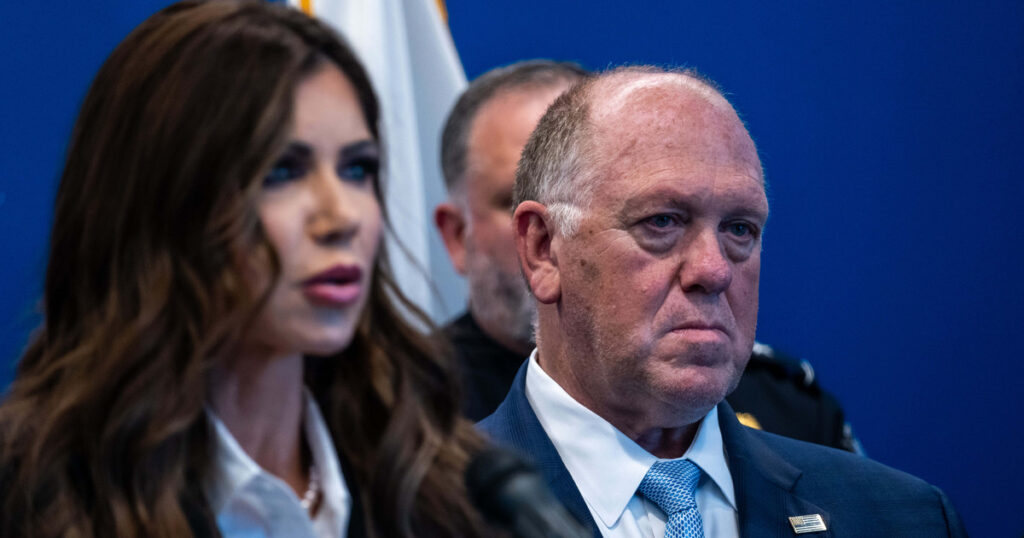 Watchdog Calls for IG Ethics Probe of Border Czar Tom Homan — ProPublica