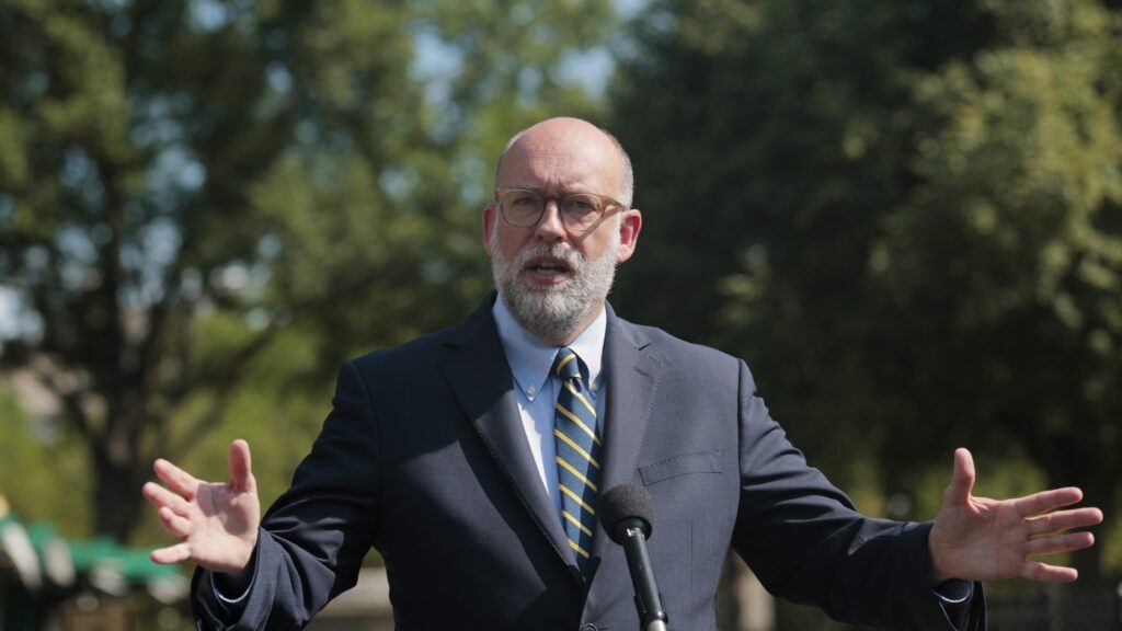 Why Russ Vought is central to the government shutdown fight : NPR