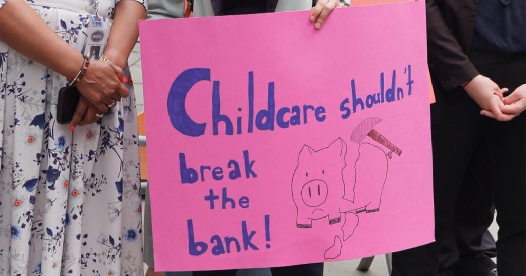 Dealing with the crushing costs of childcare
