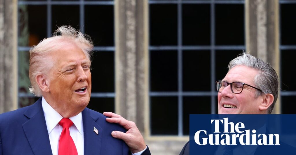Keir Starmer keeps Trumps’ silver necklace gift – for a price | Keir Starmer
