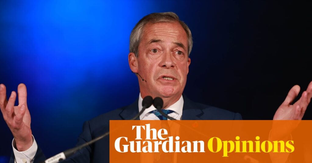 Nige is no longer laughing at himself as he ‘performs’ yet another big speech | John Crace