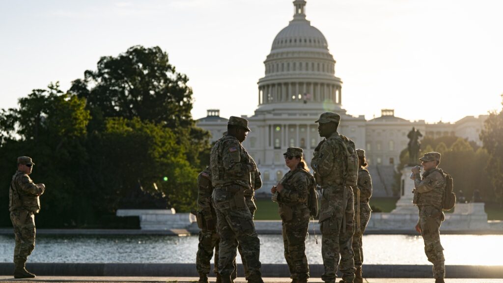 Trump's National Guard deployments aren't random. They were planned years ago : NPR