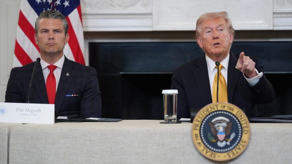 US carries out new strike in Caribbean, killing 3 alleged drug smugglers : NPR